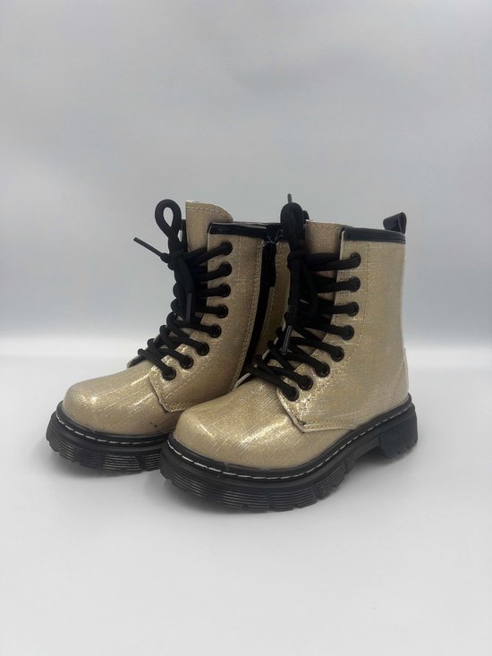 Meisjes Boots Glamour Gold Maat 27 bol