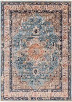 Lalee Prime | Modern Vloerkleed Laagpolig | Blue | Tapijt | Karpet | Nieuwe Collectie 2024 | Hoogwaardige Kwaliteit | 120x170 cm