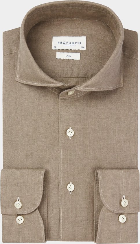 Profuomo Chemise Business manches longues Vert PPUH10026F/6