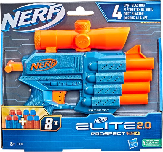 NERF Elite 2.0 Prospect QS 4 - Blaster - NERF