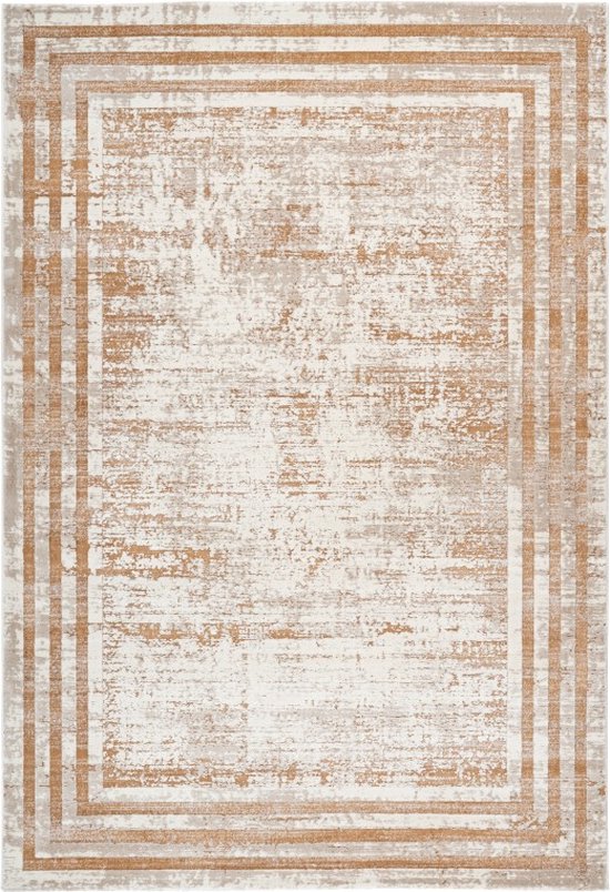 Lalee Paris | Modern Vloerkleed Laagpolig | Beige | Tapijt | Karpet | Nieuwe Collectie 2024 | Hoogwaardige Kwaliteit | 240x330 cm