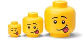 Lego - Head de Rangement Collection Fille Set de 3 Pieces