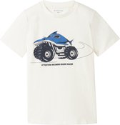 TOM TAILOR printed t-shirt Jongens T-shirt - Maat 104/110