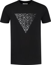 Purewhite - Heren Slim fit T-shirts Crewneck SS - Black - Maat L