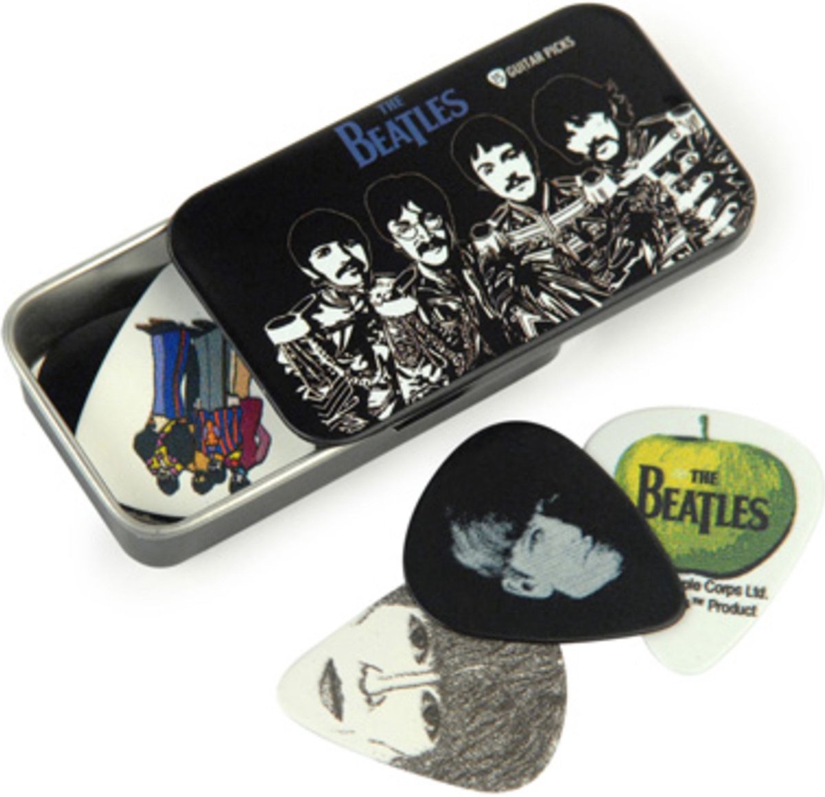D'Addario Beatles Pick Box - Sgt. Pepper 15-pakket, 1CAB4-15BT3 - Plectrum set
