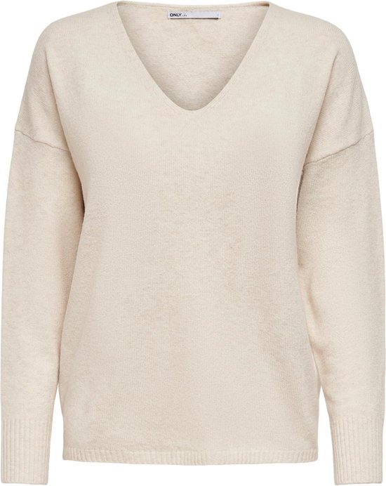 ONLY ONLRICA LIFE L/ S V-NECK PULLO KNT Pull Femme - Taille XS