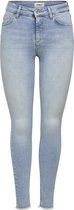 ONLY ONLBLUSH MID SK ANK RAW DNM REA306 NOOS Dames Jeans - Maat M X L30
