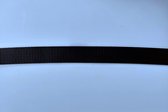 Tassenband - Per 3 meter - 25 mm breed - Zwart - Hobbyband - Nylonband- PP band - Polyesterband - Hobby - Naaien