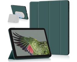 Tablet Hoes Geschikt voor Google Pixel Tablet | Book Case met Standaard | Kunstlederen Beschermhoes | Tri-fold | Groen