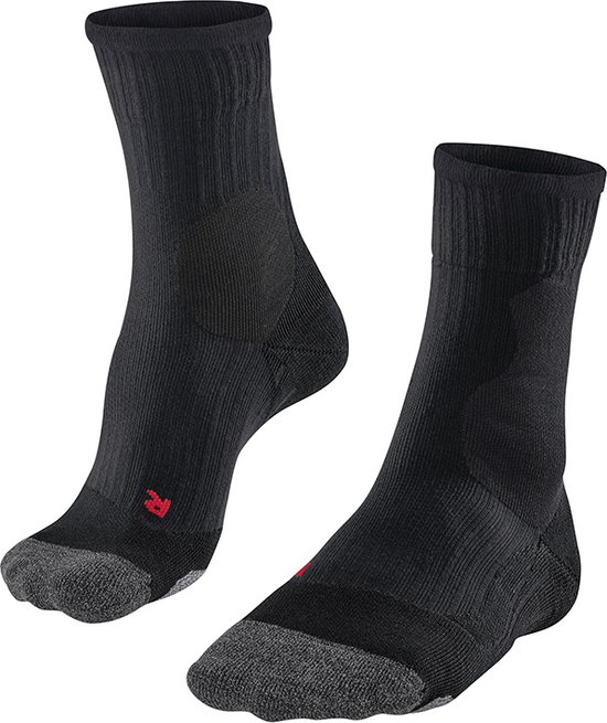 FALKE PL2 heren tennis sokken - zwart (black) - Maat: 42-43
