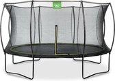EXIT Silhouette trampoline rond ø366cm - zwart