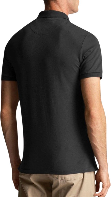 Lyle & Scott Polos & T-shirts Homme Polo uni - Grijs - Taille XS