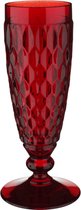 VILLEROY & BOCH - Couleur Boston - Flûte à Champagne Rouge 16cm 0,15l