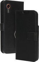 Mobiparts hoesje geschikt voor Samsung Galaxy Xcover 7 - Wallet/Boekhoesje - Eco Leer - Magneet Sluiting - Opberg vakken - Zwart
