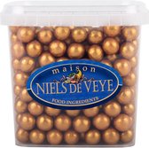 Maison Niels de Veye Goud parels chocolade 500 gram