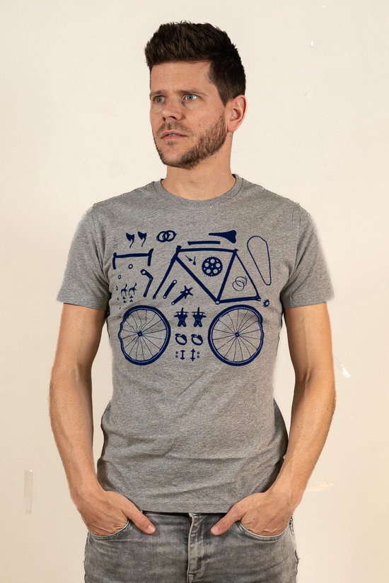 Le Patron T-Shirt Pieces Bicyclette - Maat XXL
