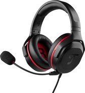 Teufel CAGE ONE - Bekabelde over-ear headset voor games, muziek en home-office , night black