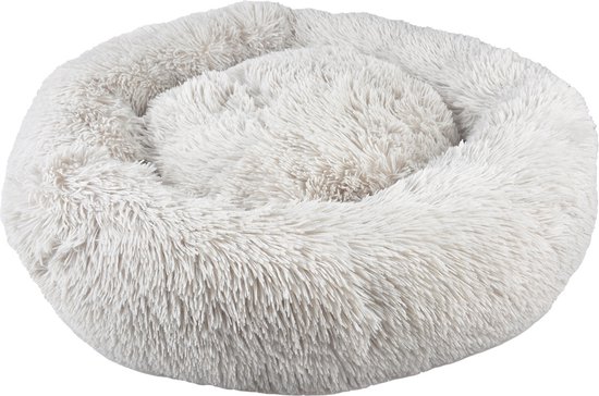 Duvoplus - Dierenkussen - Kat - Cozy Donut Bed L - 60x60x17cm Grijs - 1st