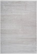 Lalee Triomphe | Modern Vloerkleed Laagpolig | Silver | Tapijt | Karpet | Nieuwe Collectie 2024 | Hoogwaardige Kwaliteit | 80x300 cm