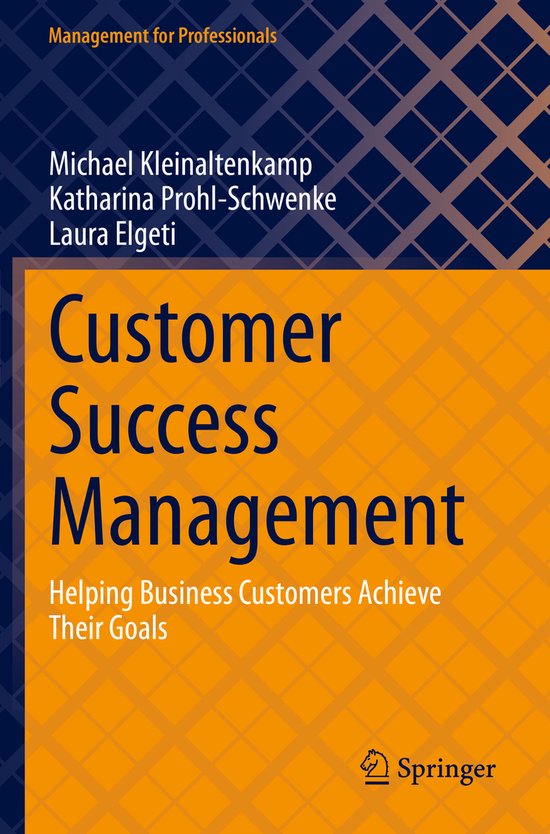 Management for Professionals- Customer Success Management - cover