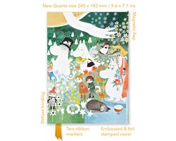 Flame Tree Quarto Notebook- Moomin: Dangerous Journey (Foiled Quarto Journal)