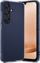 Hoesje Geschikt voor Samsung A25 Hoesje Siliconen Cover Case - Hoes Geschikt voor Samsung Galaxy A25 Hoes Back Case - Transparant