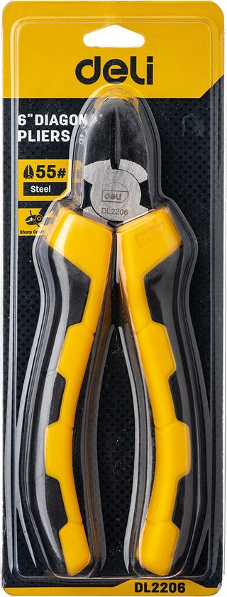 Alicate De Corte Diagonal 200mm Con Pelacables Y Crimpadora - Mercantil