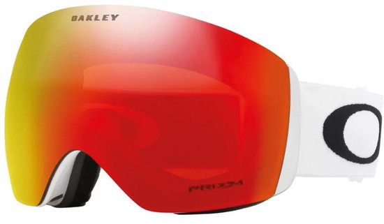 Oakley FLIGHT DECK L - Skibril - MATTE WHITE - PRIZM SNOW TORCH IRIDIUM