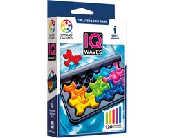 foto van SmartGames - IQ Waves - 120 opdrachten - reisspel - denkspel