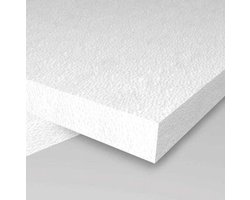 isolatiemateriaal - EPS isolatieplaten EPS60SE Piepschuim Tempex  50x50x7 cm 3 platen per pak - isolatie materiaal - bespaar op energiekosten