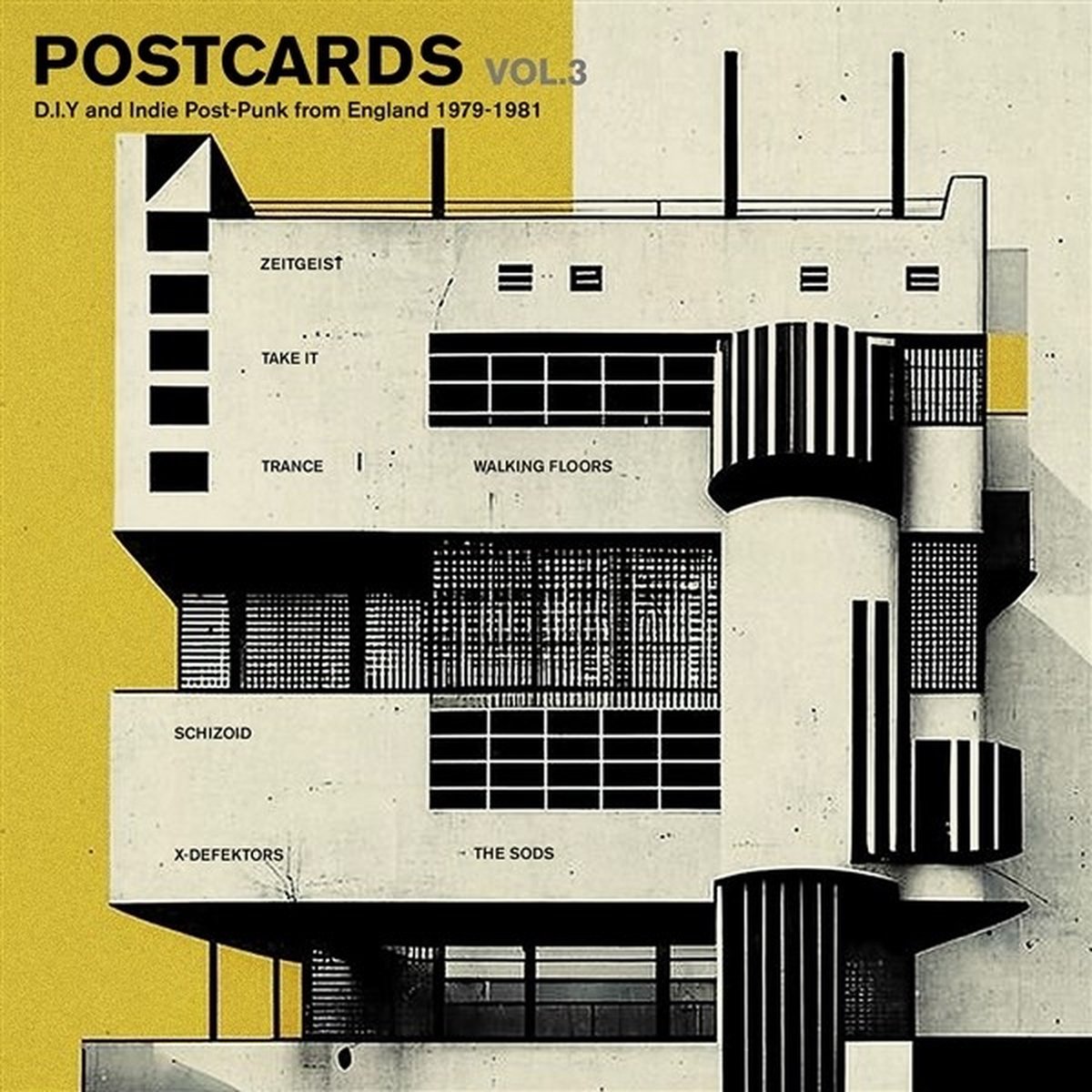 Various Artists - Postcards Vol.3 (D.I.Y And Indie Post-Punk From England 1979-1981) (LP)