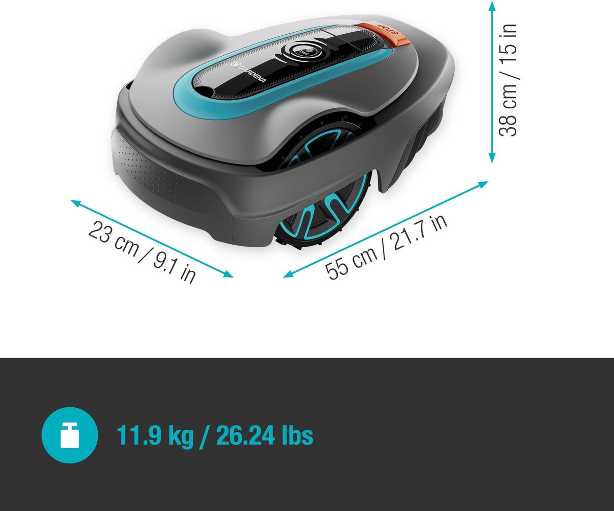 Gardena SILENO city 400 Robotmaaier met LONA AI en GPS thumbnail 8