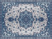 Vloerkleed vinyl | Persia blauw | 195x195 cm | Onze materialen zijn PVC vrij en hygienisch