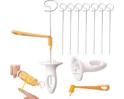 Spiraalsnijder, aardappelspiraalsnijder, tornado aardappelsnijder, roestvrij staal, aardappelspiraalsnijder, potato snijder voor aardappelen, radijs en tomatensnijder