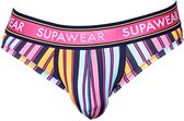 Supawear Sprint Brief Stripes - MAAT L - Heren Ondergoed - Slip voor Man - Mannen Slip