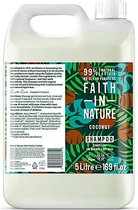 Faith in Nature-Shampoo Coconut- 5 ltr- refill