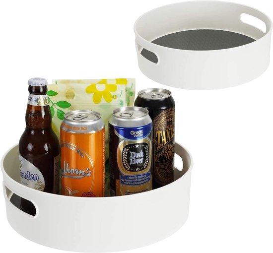 WORDFUN Lazy Susan Draaitafel, 39,9 cm ronde bonsai draaitafel