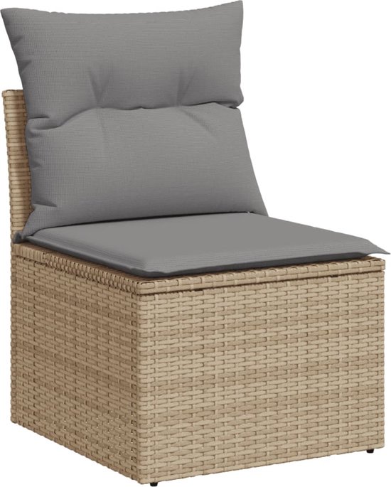 vidaXL-7-delige-Loungeset-met-kussens-poly-rattan-beige