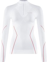 FALKE dames lange mouw shirt Maximum Warm - thermoshirt - wit (white) - Maat: S