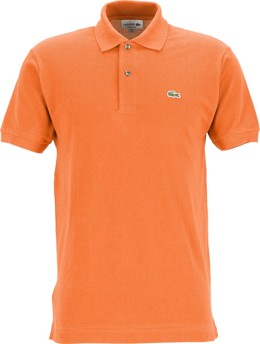 Polo Lacoste Classic Fit saumon clair Taille L bol