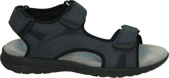 Geox U25ELA - Heren sandalen - Kleur: Blauw - Maat: 42