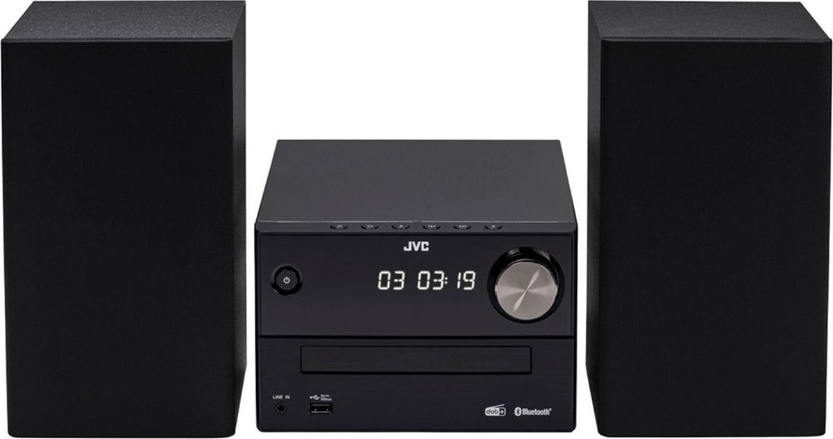JVC UX-C25DAB home audio systeem Home audio-microsysteem 14 W Zwart