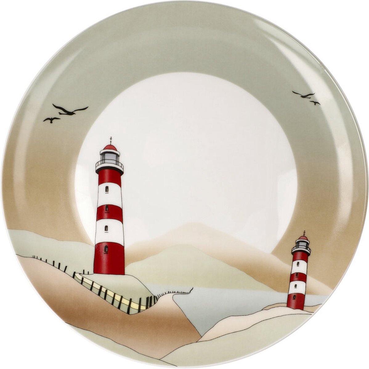 Goebel - Scandic Home | Bord Lighthouse | Porselein - 23cm