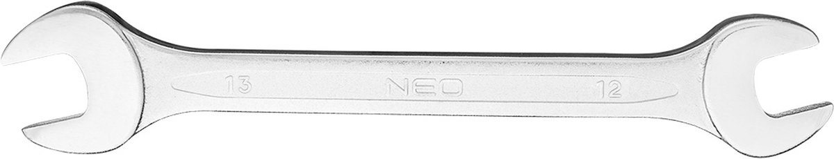 Neo Tools Steek/steeksleutel 12x13mm DIN 3110 CrV Staal TUV M+T