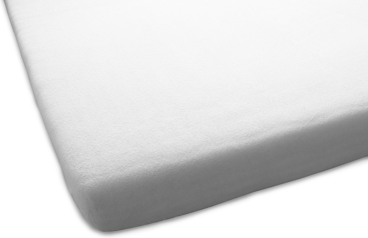 EXKLUSIV HEIMTEXTIL Badstof hoeslaken elastiek rondom 120 x EXKLUSIV HEIMTEXTIL Badstof hoeslaken elastiek rondom 120 x
