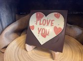 Chocolade voor valentijn | I Love You chocolade | Valentijnscadeau | Smaak Puur