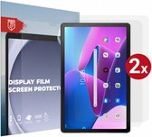 Rosso Tablet Screen Protector Geschikt voor Lenovo Tab M10 Plus Gen 3 | TPU Display Folie | Ultra Clear | Case Friendly | Duo Pack Beschermfolie | 2-Pack