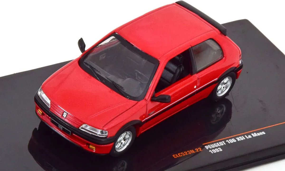 Peugeot 106 XSI LeMans 1993 Rood