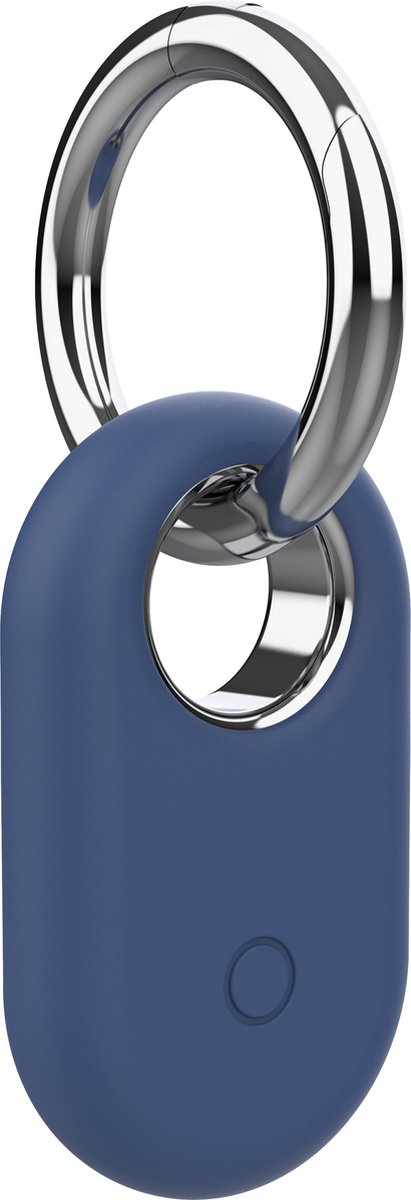 Samsung Galaxy SmartTag 2 Siliconen cover | Sleutelhanger | SmartTag niet inbegrepen | Blauw