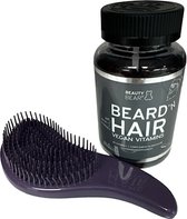 BEAUTY BEAR Beard 'n hair Vitamines + borstel (Kleuren verschillen)